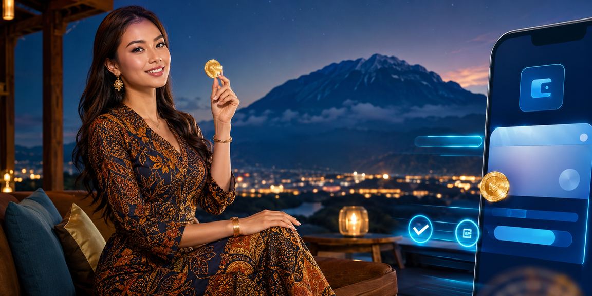 Suasana pertaruhan kasino dan sukan berlatarbelakang batik Sabah di platform 43800