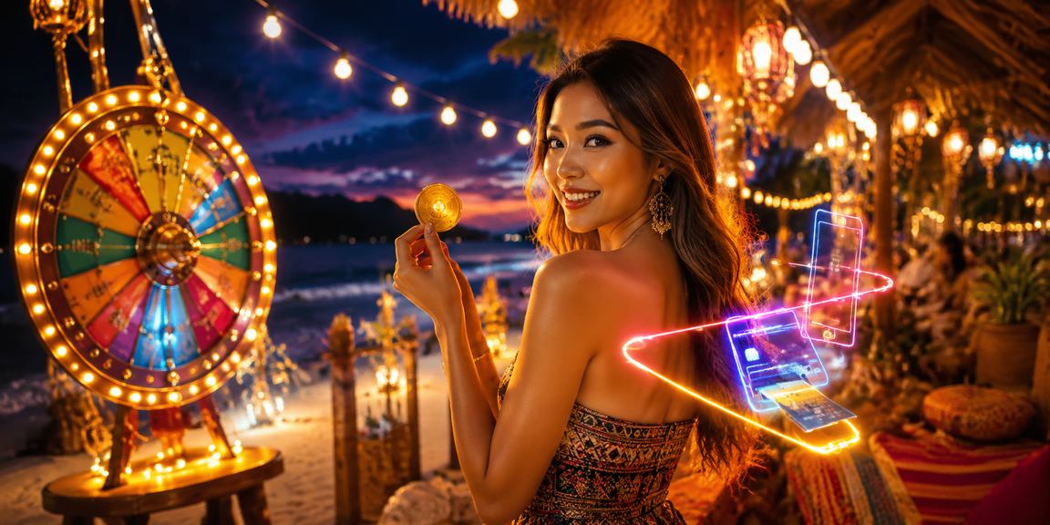 Permainan roulette dan slot jackpot bergaya Sarawak di platform 43800